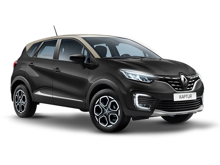 Renault Kaptur  Черный с бежевой крышей