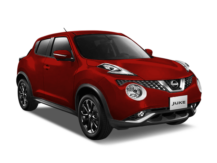 Nissan Juke красный